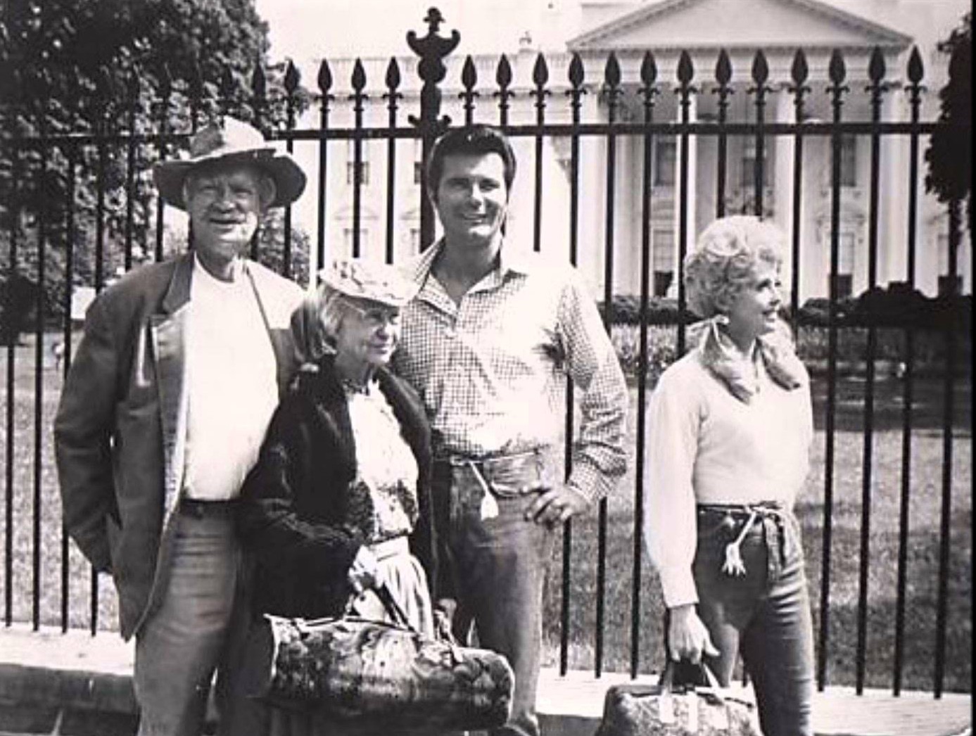 Jed Clampett and family